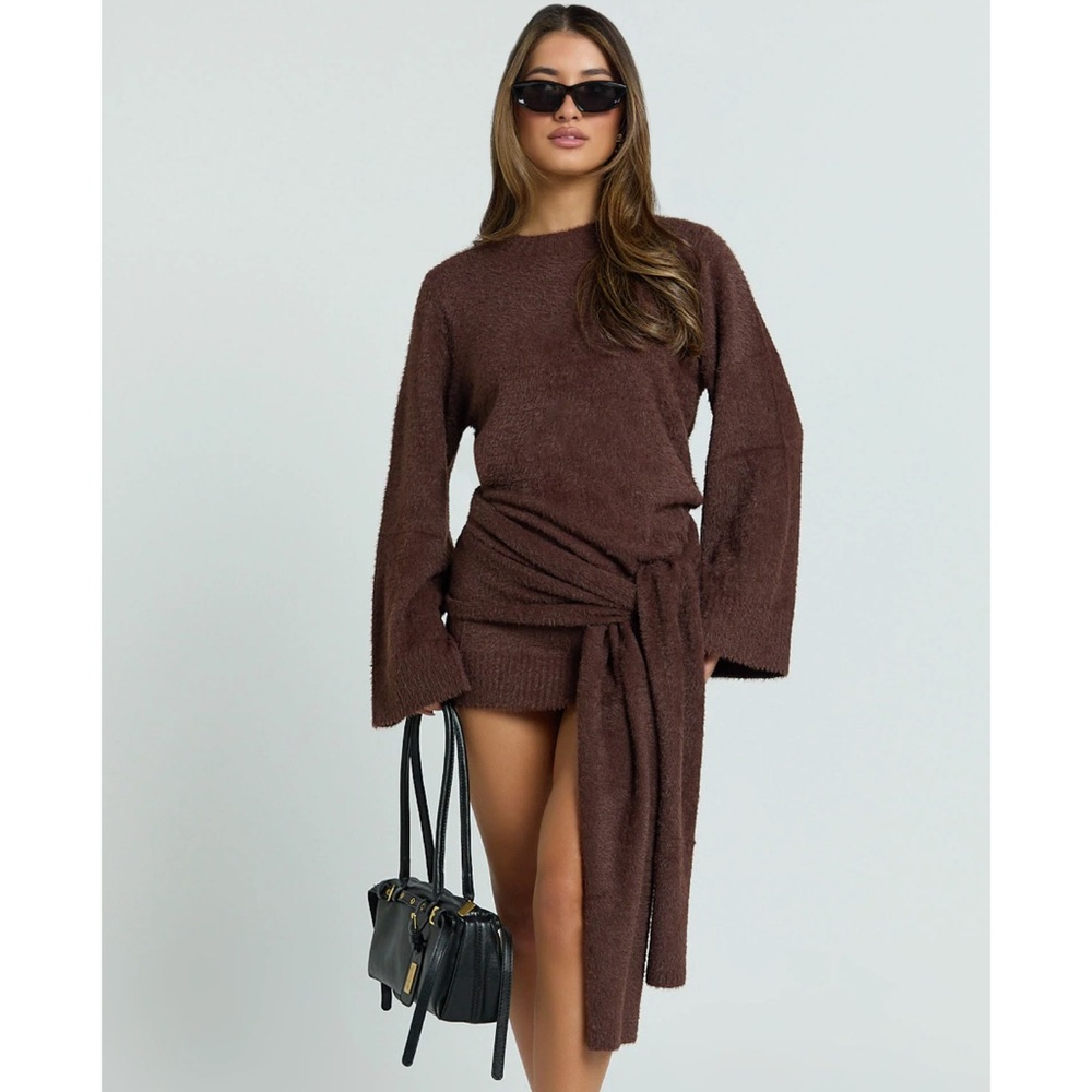 Showpo Tisdale Wrap Mini Dress